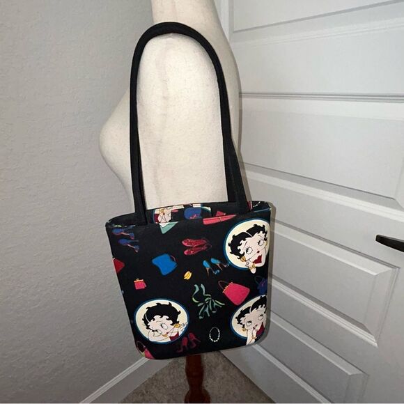 Vintage Betty Boop Print Shoulder Purse Bag - Picture 14 of 14
